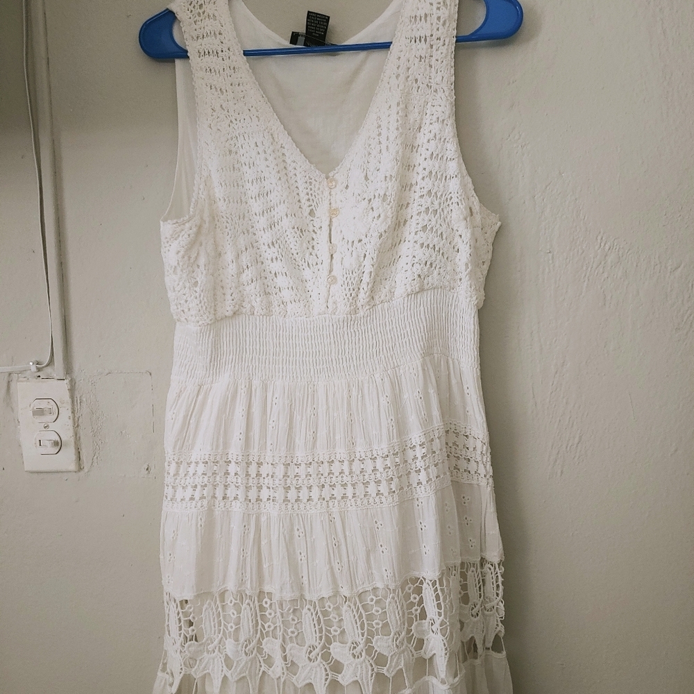 White dress